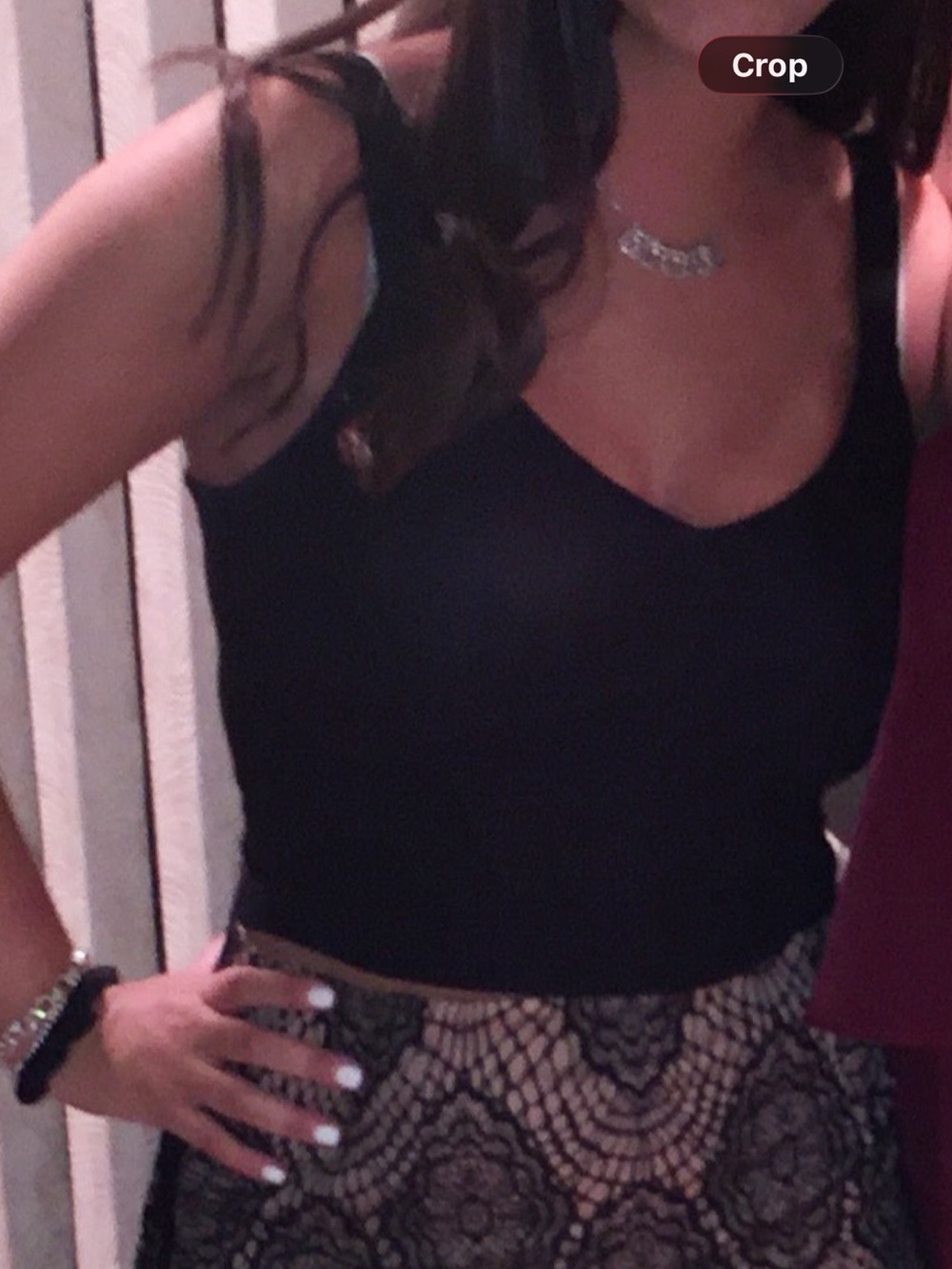 Perfect Black Ribbed Tank Top - Women's - Picture 4 of 4